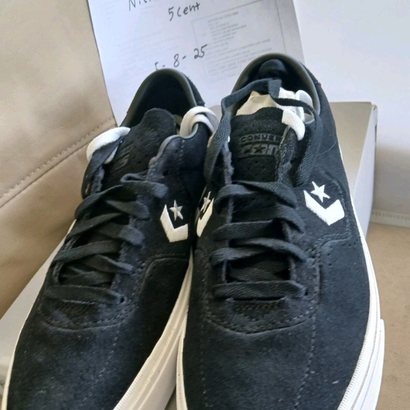 Converse Louie Lopez Pro Suede Low Black White Men's Casual Skate Shoes 163261C - Picture 5 of 6